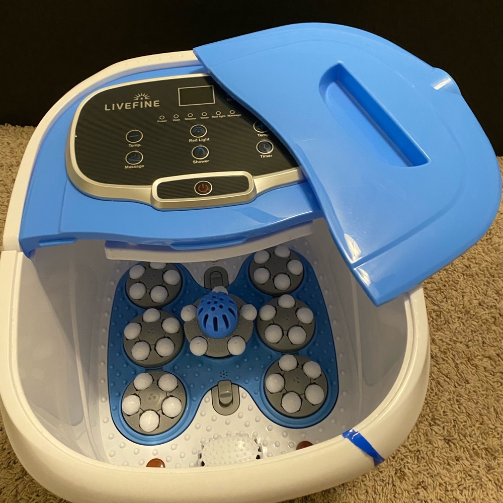 Hydrotherapy foot massage